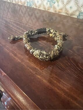 Men’s Heavy Metal Biker Skull Paracord Bracelet